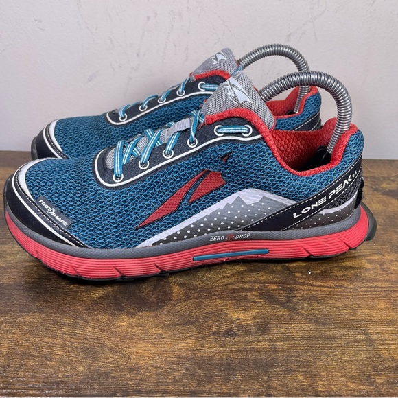 Altra Lone Peak 2.5 Caribbean Gaiter Trap Blue Women’s Shoes Size 7 - Picture 5 of 9